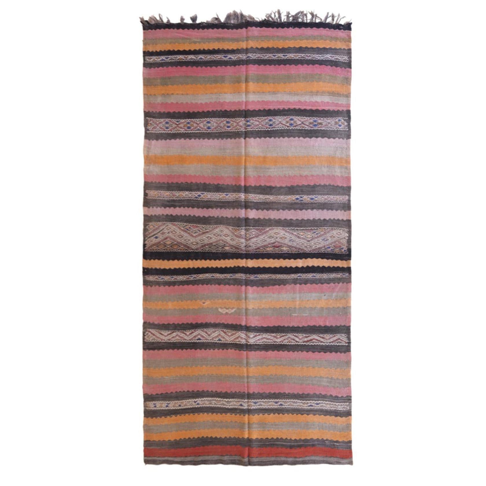 AFK Living vloerkleed Berber - handgemaakt - Wol - 173 x 370 cm