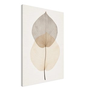 Artfulprints Canvas Japandi – Leaf canvas – 100×150 cm – beige Artfulprints Canvas Japandi – Leaf canvas – 100×150 cm – beige