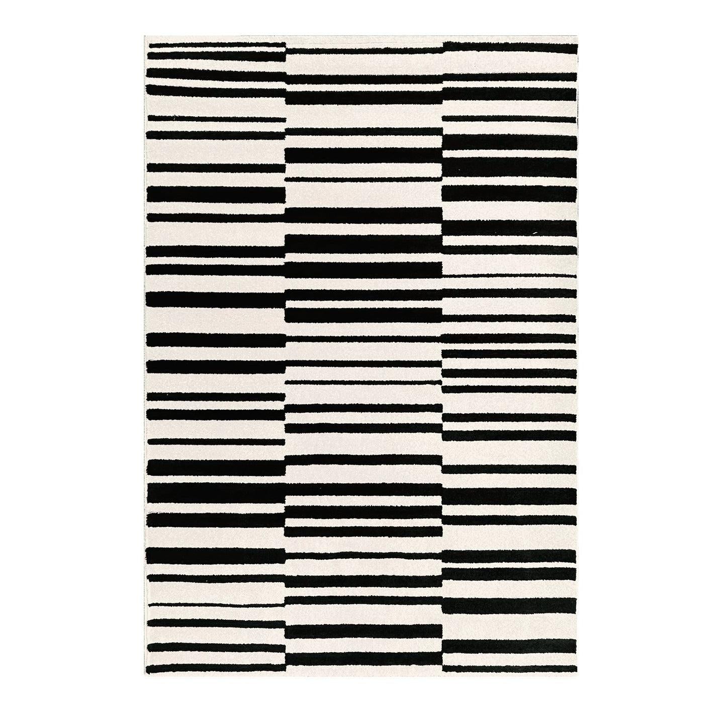 AFK Living vloerkleed Interval - zeer zacht - zwart - 120 x 170 cm