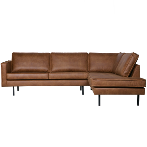 WOOOD hoekbank rechts Rodeo – Recycle Leer – Cognac – 85x266x86 WOOOD hoekbank rechts Rodeo – Recycle Leer – Cognac – 85x266x86