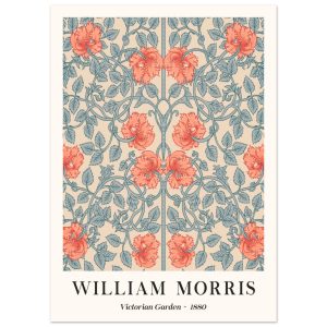Artfulprints Poster William Morris – Victorian garden 1880 – 50×70 cm Artfulprints Poster William Morris – Victorian garden 1880 – 50×70 cm