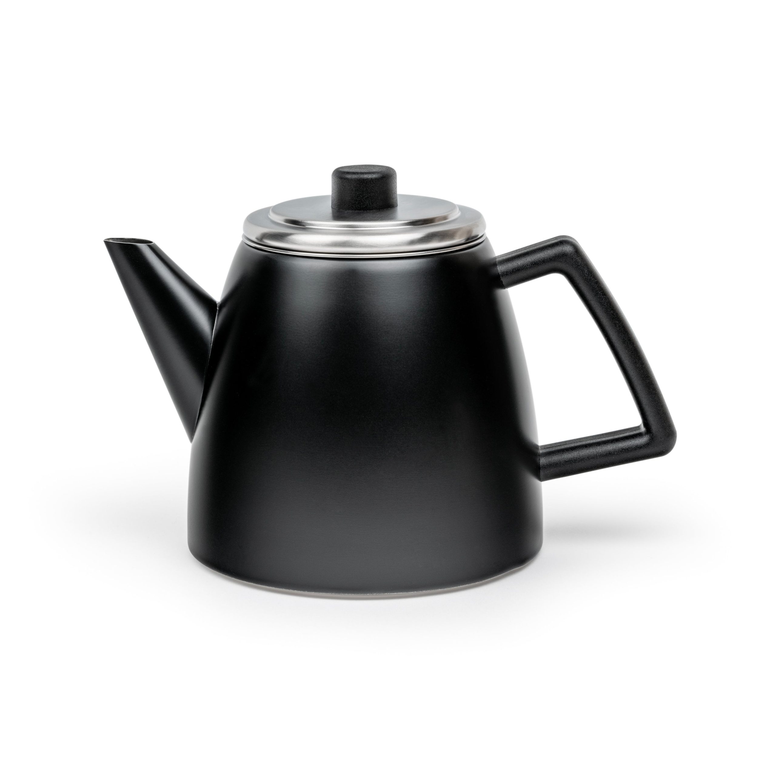Bredemeijer - Dubbelwandige theepot Odense - 1,1 liter - Mat zwart - M