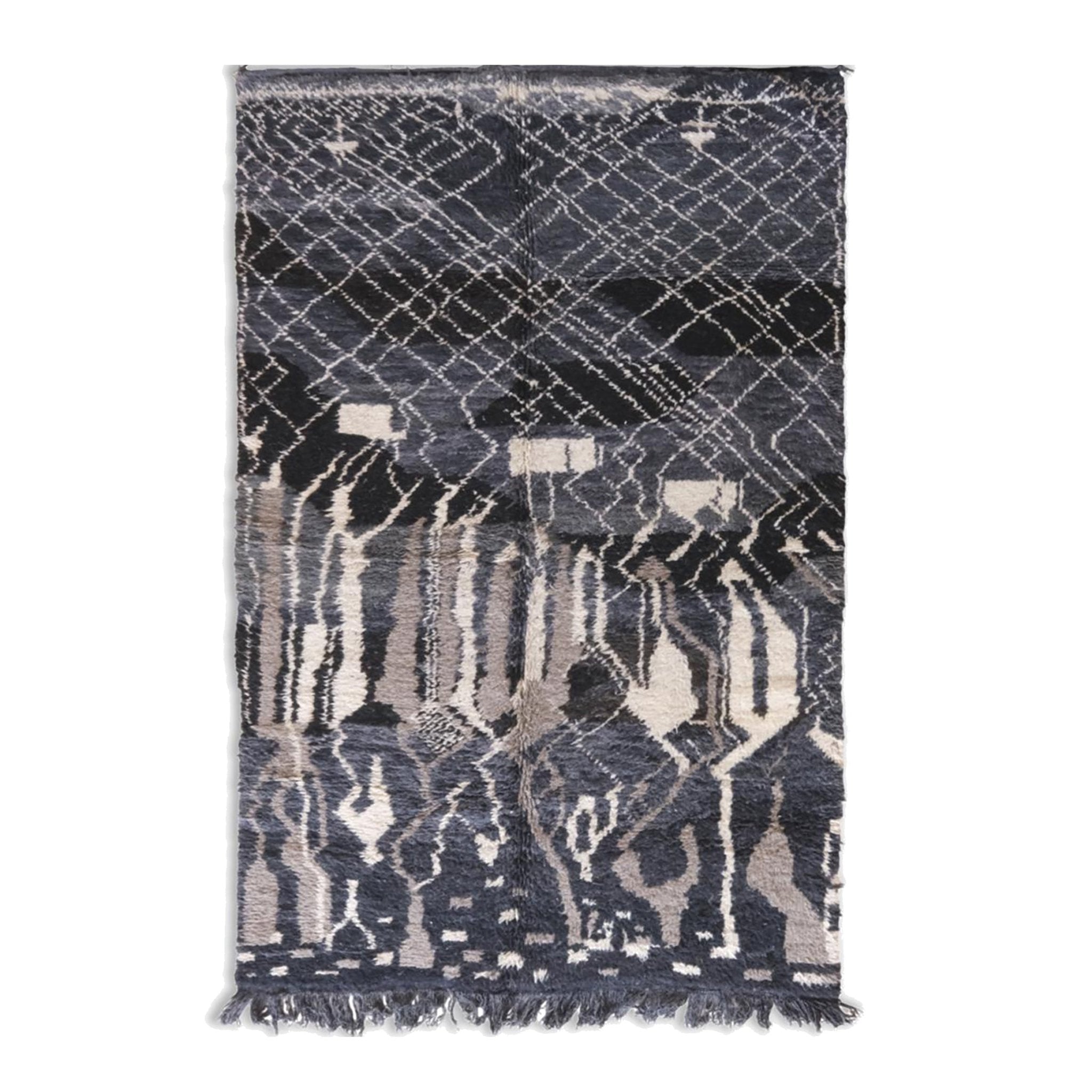 AFK Living vloerkleed Berber - handgemaakt - Wol - 173 x 278 cm