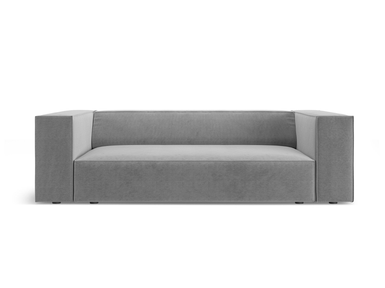 Cosmopolitan Design Bank Arendal 2-zits, chenille met ribbeleffect don