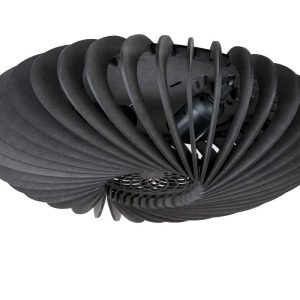 Blij Design plafondlamp Swan – 2 lichts – 48 x 13 cm – zwart Blij Design plafondlamp Swan – 2 lichts – 48 x 13 cm – zwart