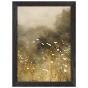Artfulprints Poster met Lijst Abstract – Floral essence – A4 21×29.7 c Artfulprints Poster met Lijst Abstract – Floral essence – A4 21×29.7 c