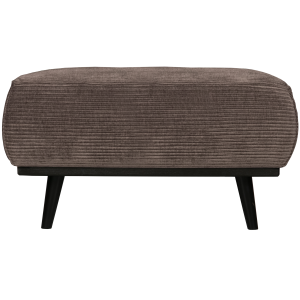 WOOOD hocker Statement – Rib – Taupe – 40x80x55 WOOOD hocker Statement – Rib – Taupe – 40x80x55