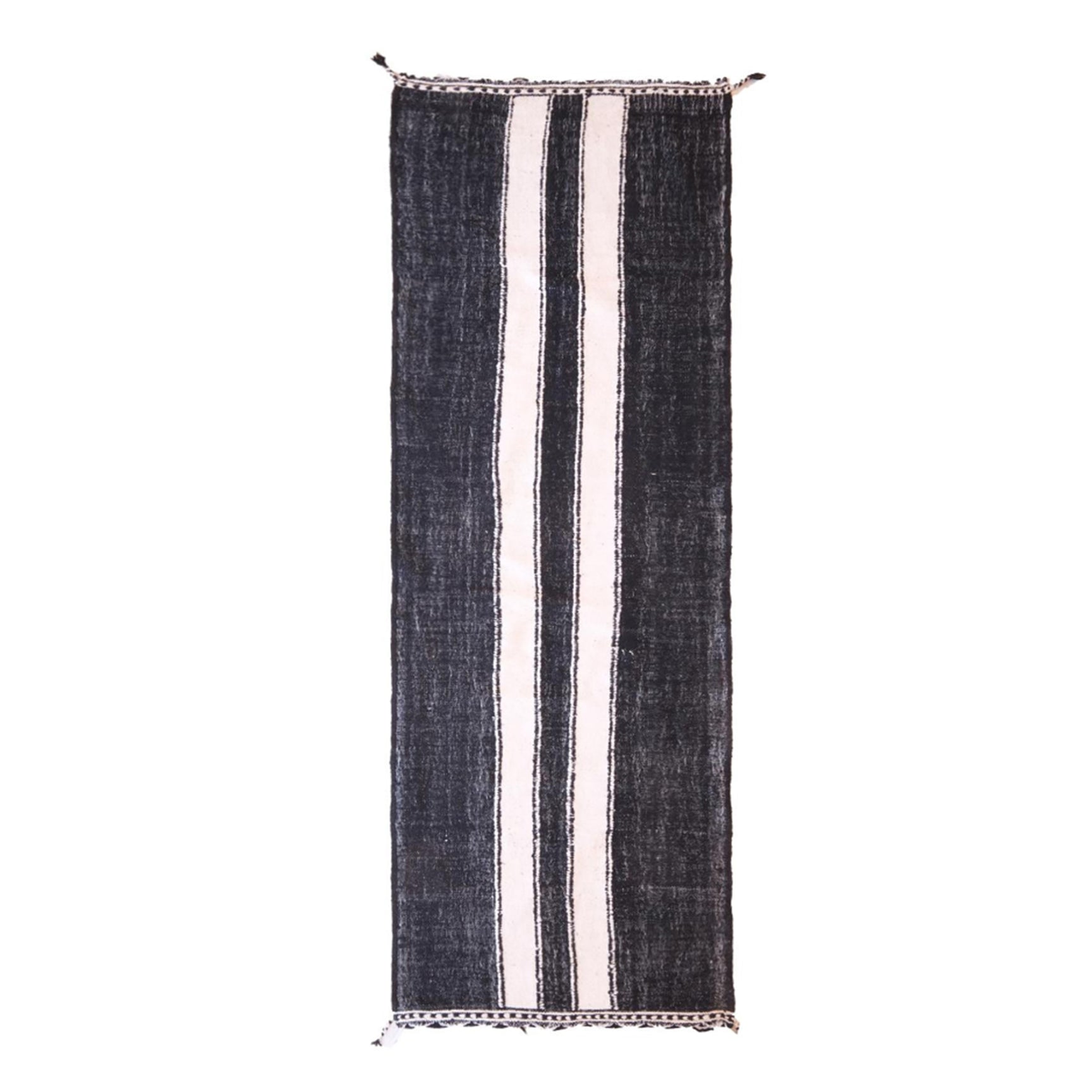 AFK Living vloerkleed Berber - handgemaakt - Wol - 112 x 302 cm