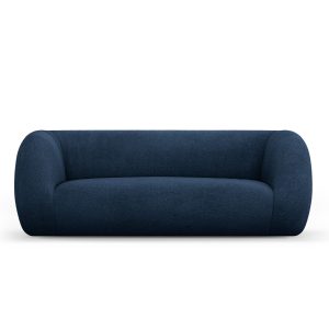 Cosmopolitan Design Bank Essen 2-zits, boucle, donkerblauw – 95x210x86 Cosmopolitan Design Bank Essen 2-zits, boucle, donkerblauw – 95x210x86