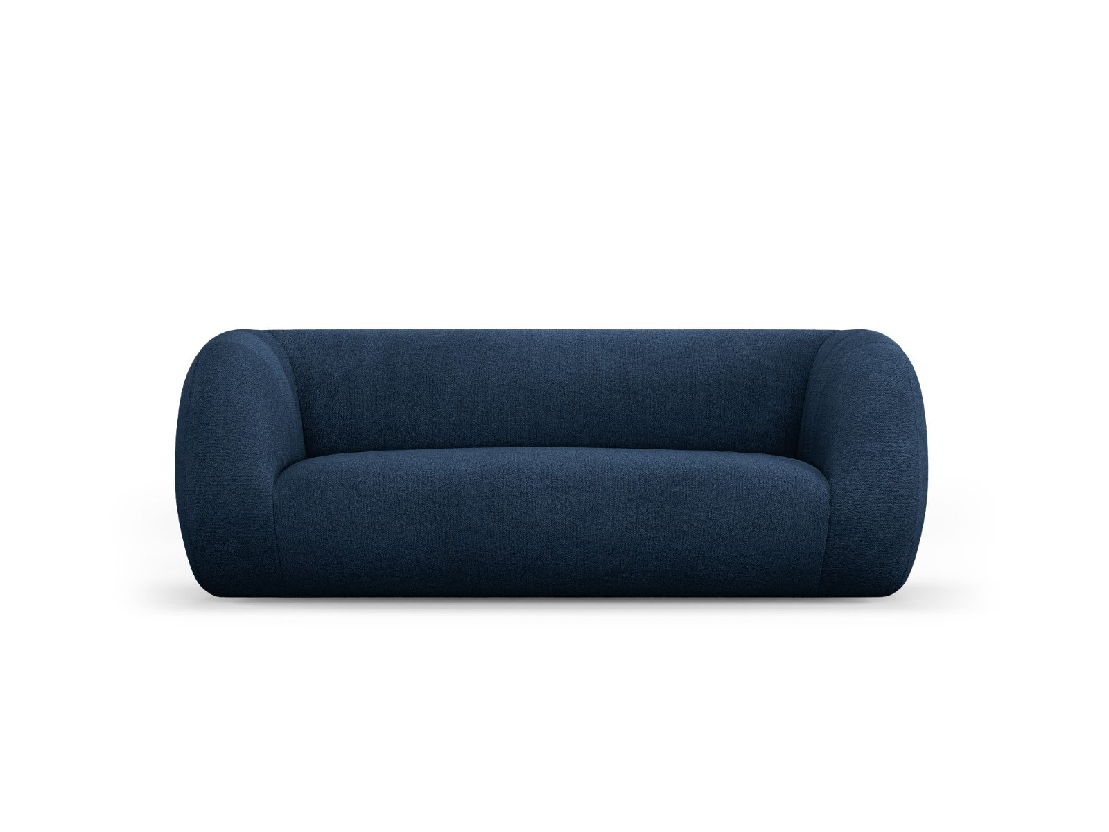 Cosmopolitan Design Bank Essen 2-zits, boucle, donkerblauw - 95x210x86