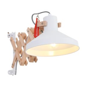 Anne Light & home schaarlamp woody – 1 lichts – 66x 23 cm – wit Anne Light & home schaarlamp woody – 1 lichts – 66x 23 cm – wit