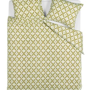 Beddinghouse dekbedovertrek Mae – 200×200/220 cm – groen Beddinghouse dekbedovertrek Mae – 200×200/220 cm – groen