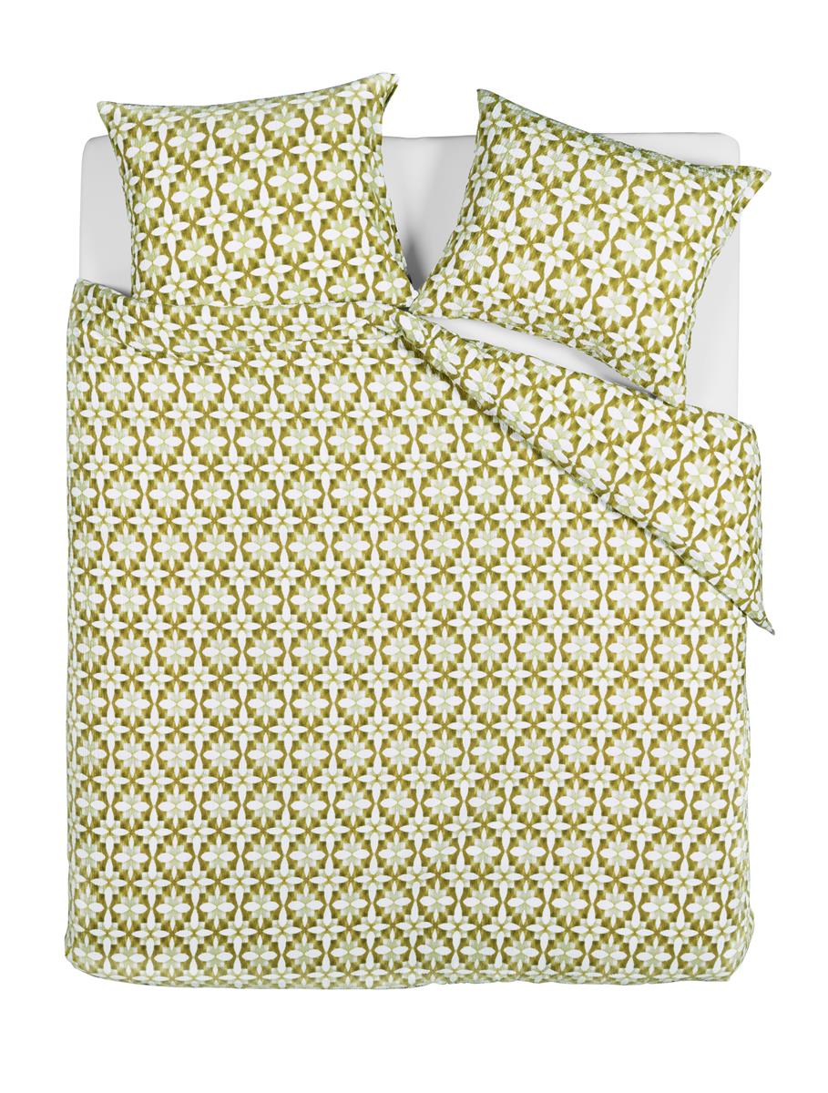 Beddinghouse dekbedovertrek Mae - 240x200/220 cm - groen