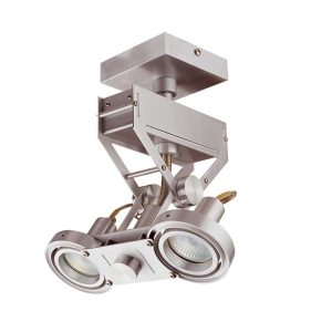 Artdelight spot Koln – 2 lichts – 16 x 28 cm – aluminium Artdelight spot Koln – 2 lichts – 16 x 28 cm – aluminium