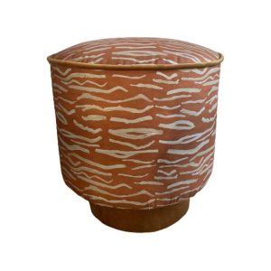 Catchii poef animal stripes- katoen – Ø 46cm Catchii poef animal stripes- katoen – Ø 46cm