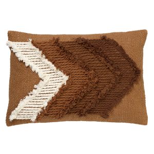 ARROW – Kussenhoes van katoen Tobacco Brown 40×60 cm – bruin ARROW – Kussenhoes van katoen Tobacco Brown 40×60 cm – bruin