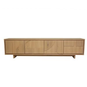 DÉJA Tv-meubel Otin Naturel Eiken 200cm DÉJA Tv-meubel Otin Naturel Eiken 200cm