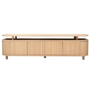 DÉJA Living Tv-meubel Seki – Naturel Eikenhout – 180x40x50cm DÉJA Living Tv-meubel Seki – Naturel Eikenhout – 180x40x50cm