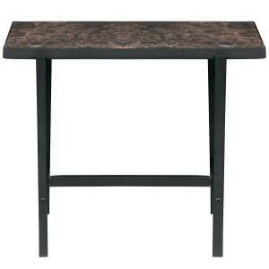 WOOOD bijzettafel Turn Around- Hout/Metaal – Zwart – 40x50x44 WOOOD bijzettafel Turn Around- Hout/Metaal – Zwart – 40x50x44