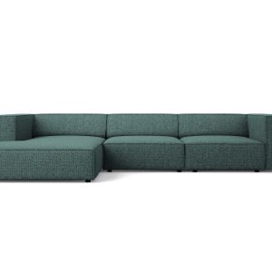 Cosmopolitan Design linker hoekbank Arendal 4-zits, chenille, olie – 1