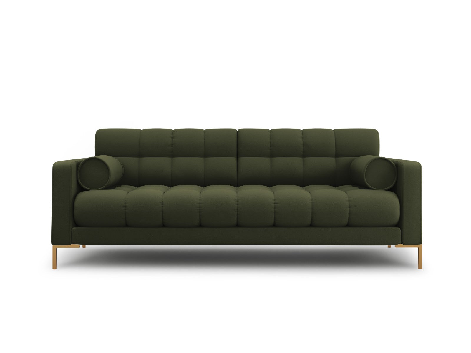 Cosmopolitan Design Bank Bali 3-zits, structurele stof, groente - 96x1