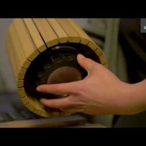 Cosi Fires – Cosiscoop Timber – gaslantaarn – Ø18 x 30 cm