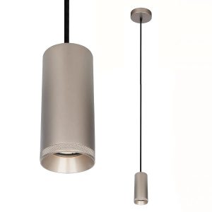 Artdelight hanglamp Milano – 1 lichts – 6.6 x 150 cm – champagne Artdelight hanglamp Milano – 1 lichts – 6.6 x 150 cm – champagne