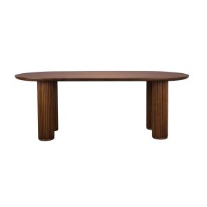 Dutchbone Dean Eettafel 220×90 cm Hout – Bruin