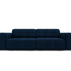 Cosmopolitan Design Bank Chicago 3-zits, flueel koningsblauw – 102×212 Cosmopolitan Design Bank Chicago 3-zits, flueel koningsblauw – 102×212