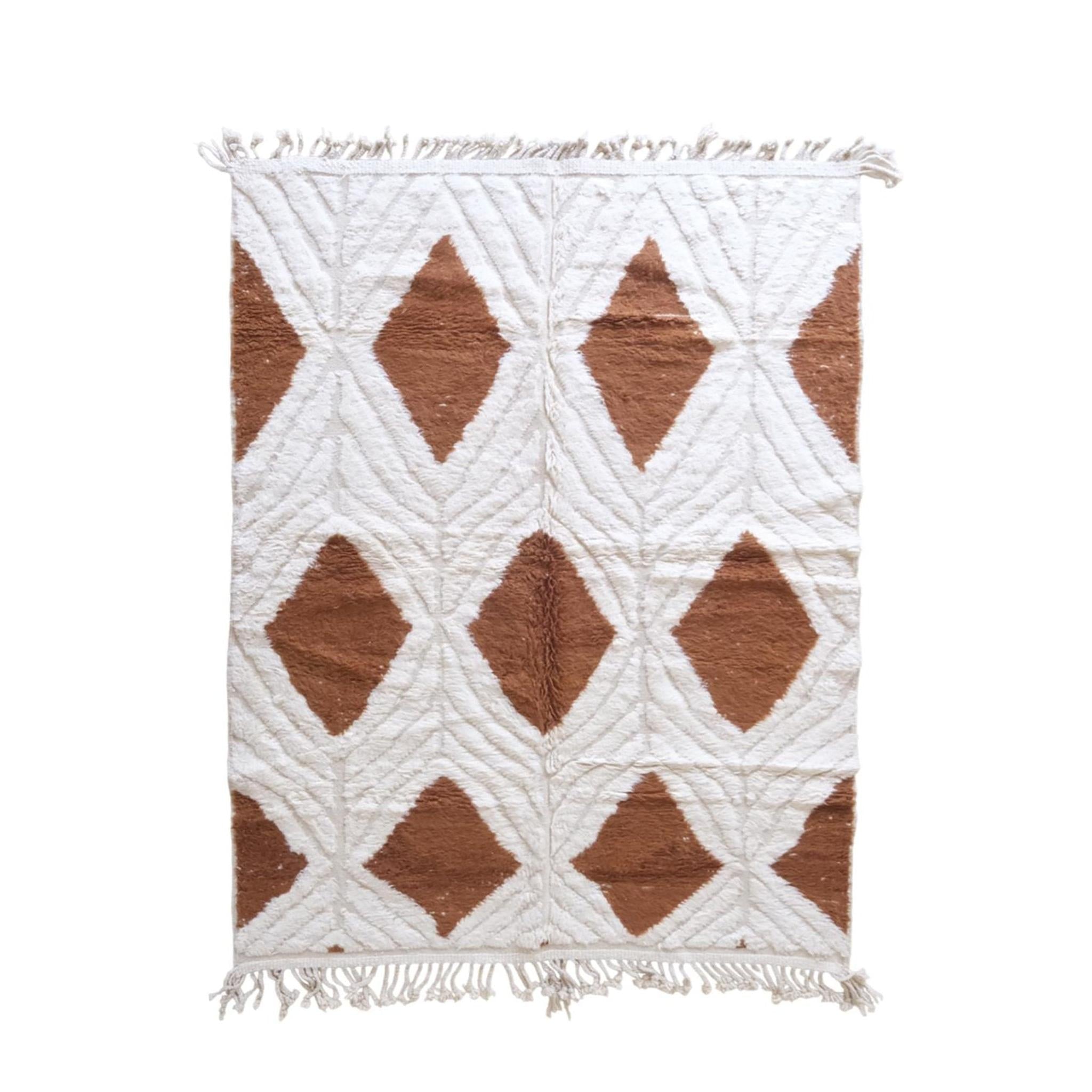 AFK Living vloerkleed Berber - handgemaakt - Wol - 218 x 294 cm