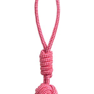 Calma House Huisdierspeelgoed Buby – Roze – 32×6.5