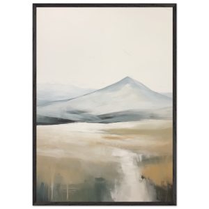 Artfulprints Poster met Lijst Abstract – Fuji path 2 – 70×100 cm – Mee Artfulprints Poster met Lijst Abstract – Fuji path 2 – 70×100 cm – Mee