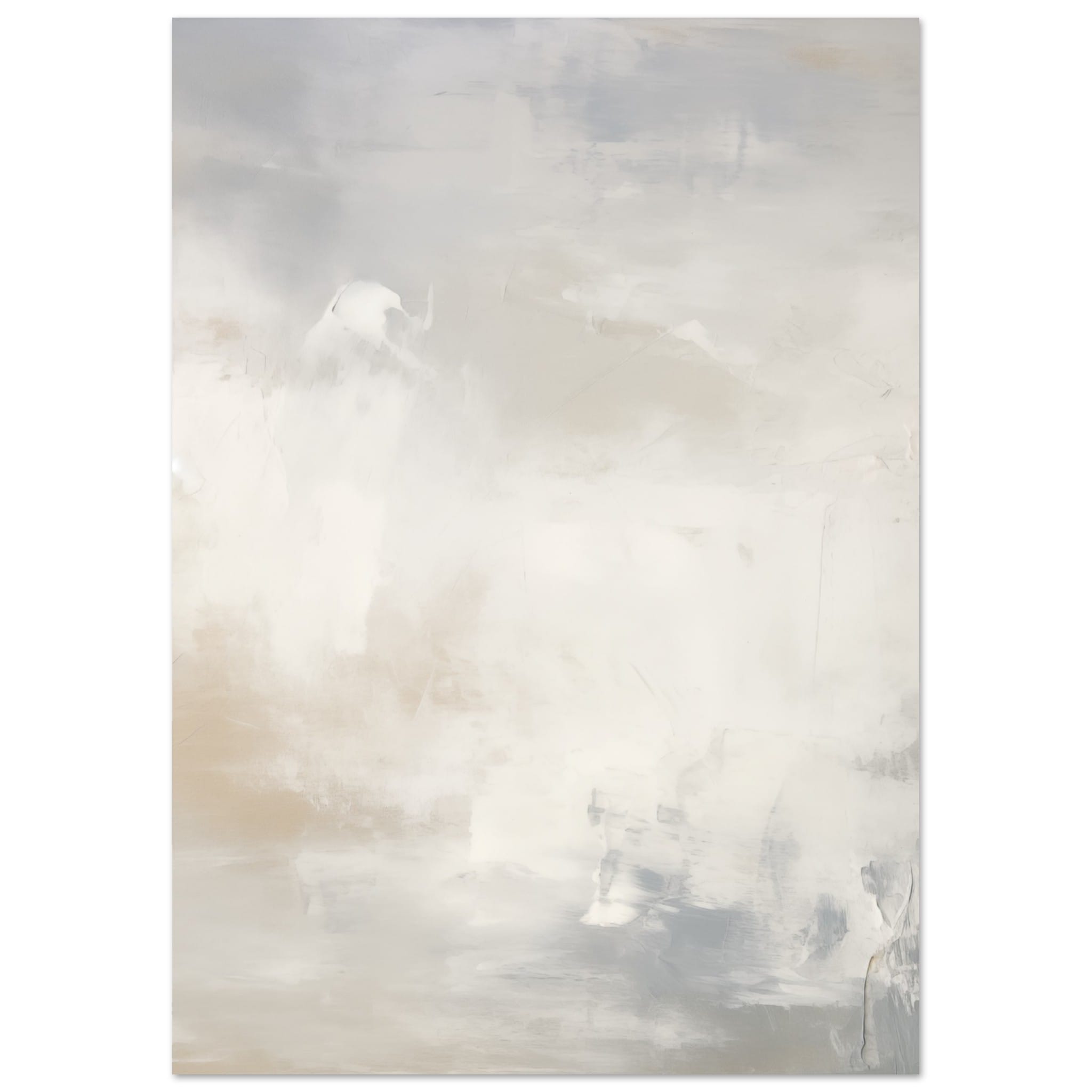 Artfulprints Acryl schilderij no. 4 poster A4 21x29.7 cm