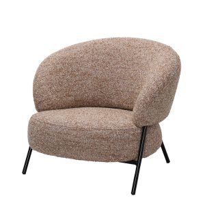 DÉJA Living Fauteuil Kumla – Taupe Stof – 85x85x70cm DÉJA Living Fauteuil Kumla – Taupe Stof – 85x85x70cm