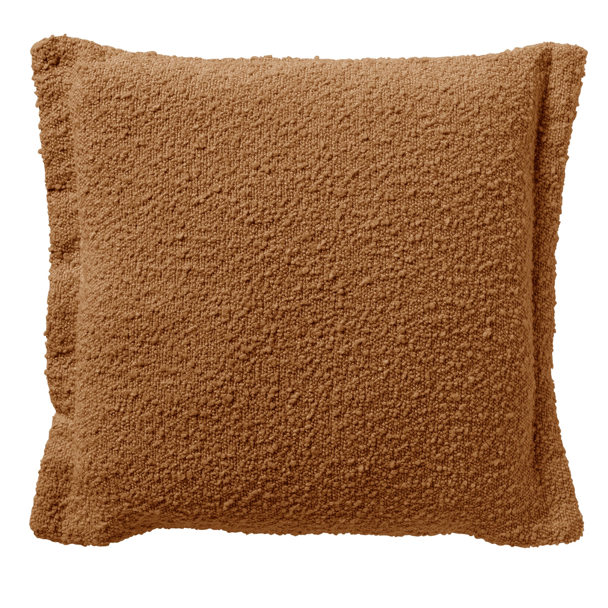 OTIS - Kussenhoes 45x45 cm - effen kleur - unieke stof - Tobacco Brown