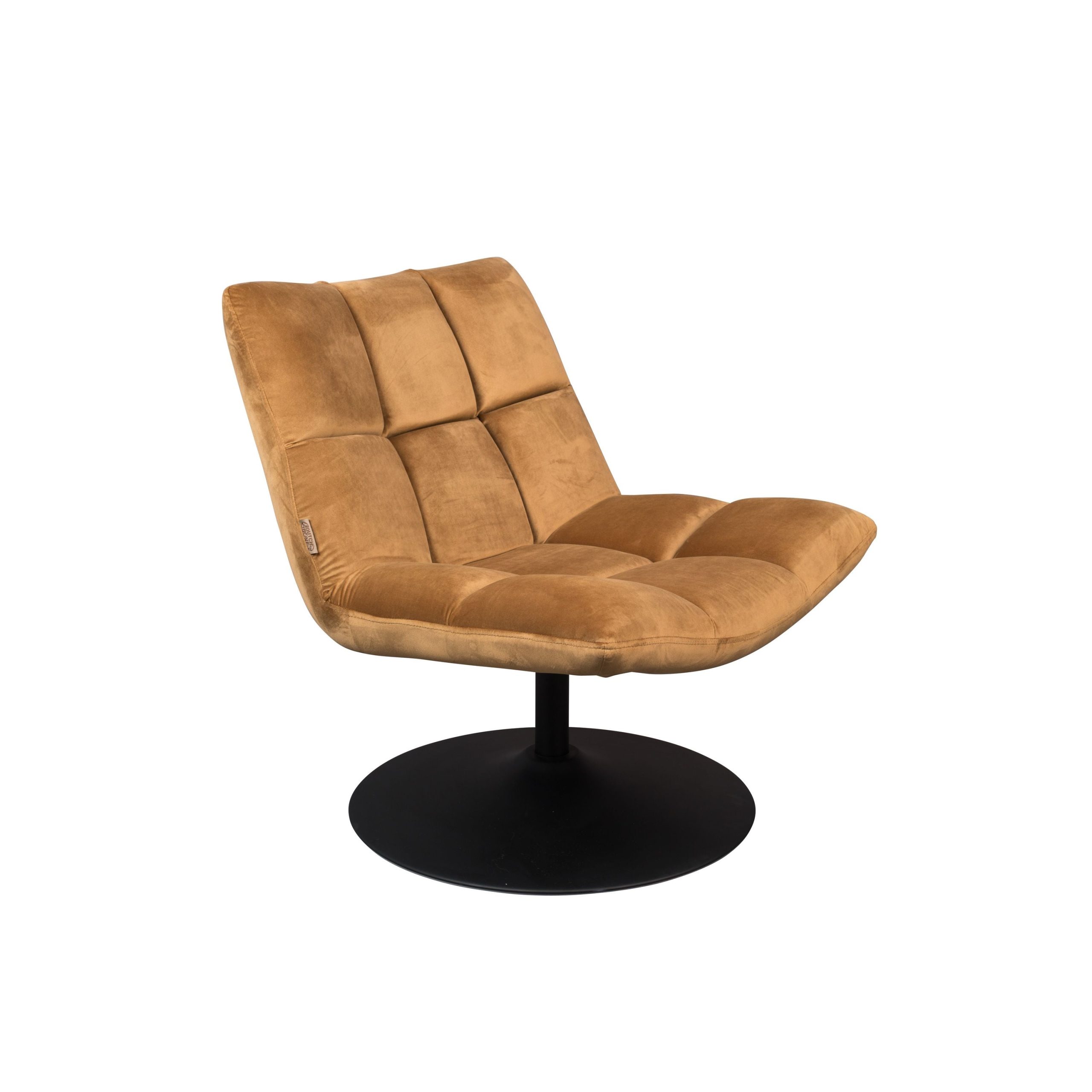 Dutchbone Bar Loungestoel Goud Bruin