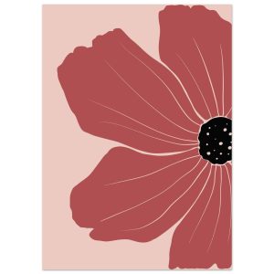 Artfulprints Poster Boho – Red poppy – 50×70 cm – Rood Artfulprints Poster Boho – Red poppy – 50×70 cm – Rood