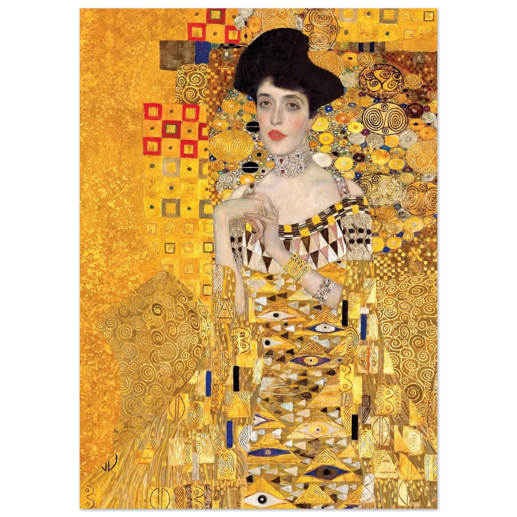 Artfulprints Poster Gustav Klimt - Portrait of Adele Bloch-Bauer I - 5