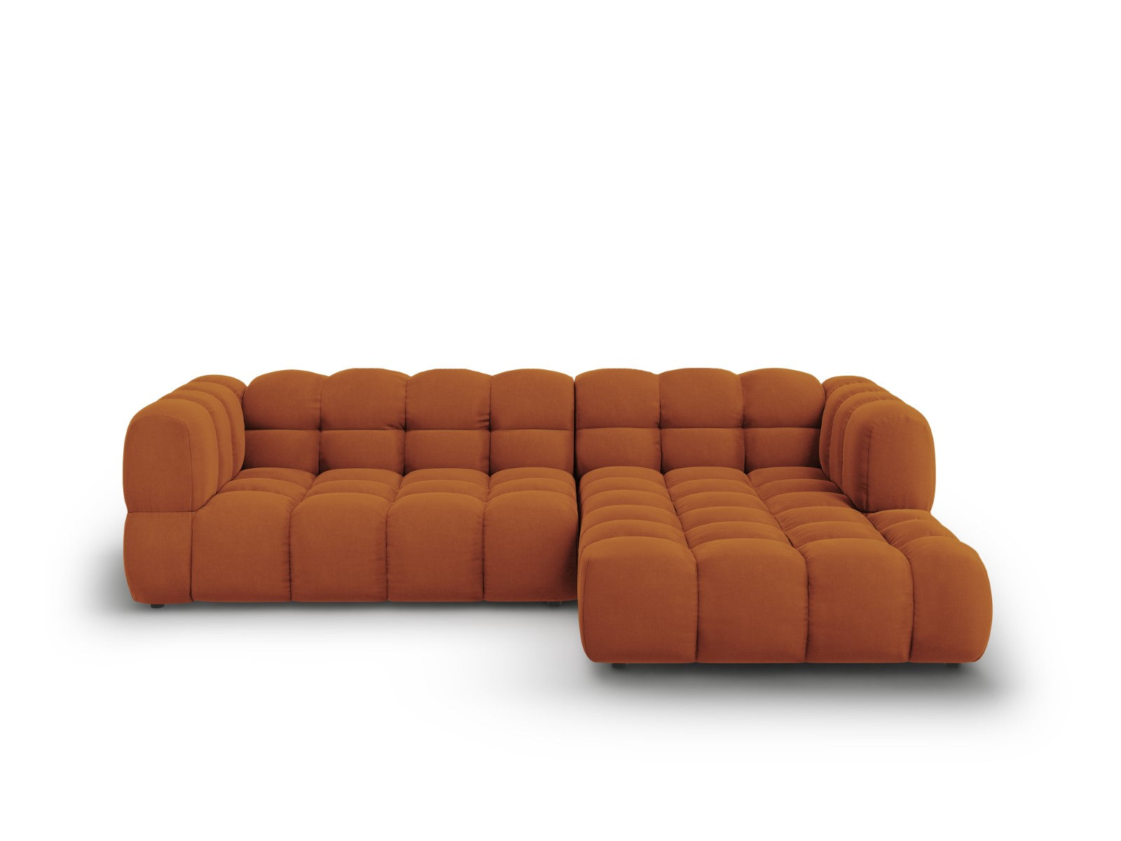 Cosmopolitan Design Modulaire hoekbank rechts Sky 4-zits, flueel, terr