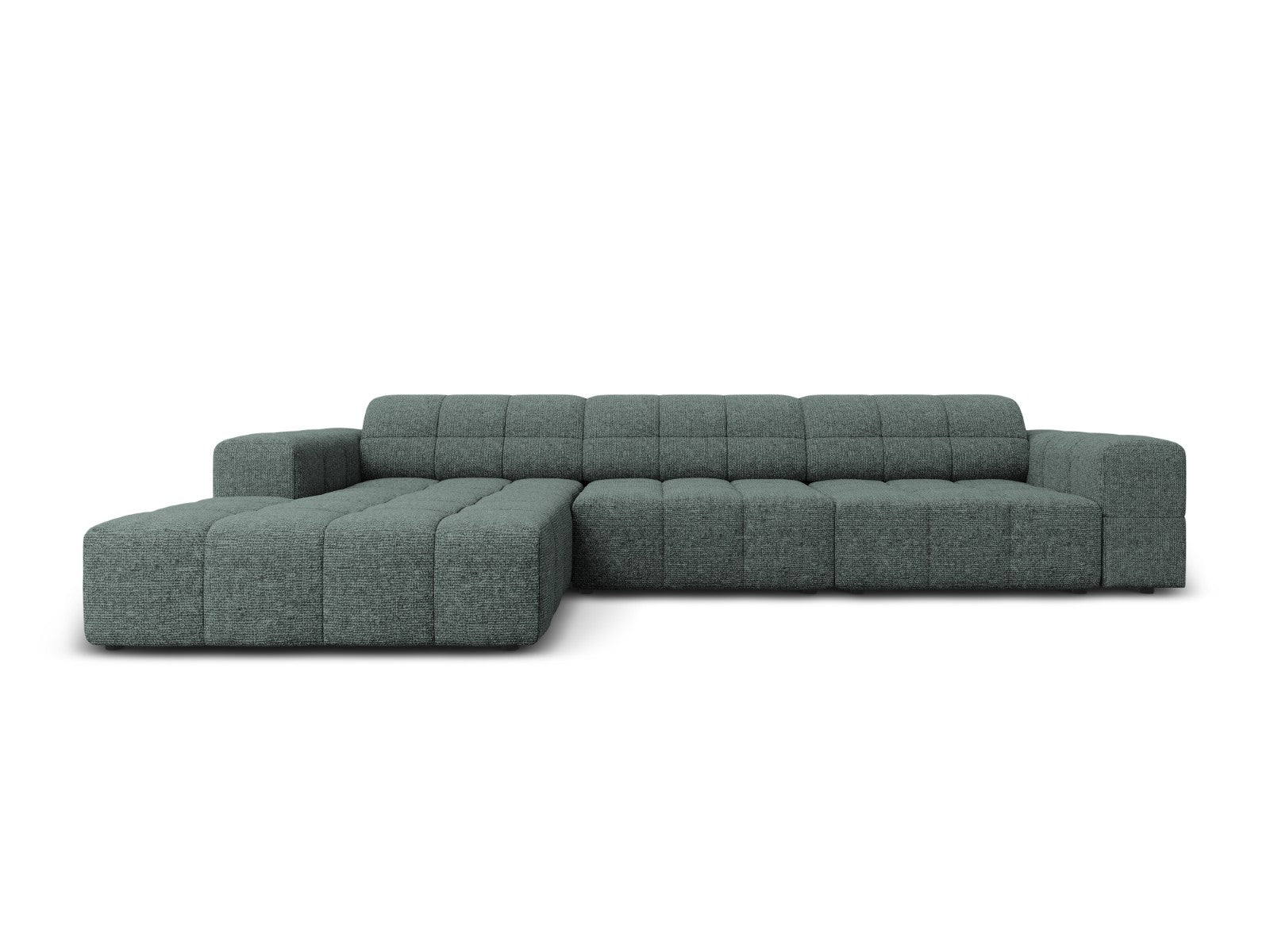 Cosmopolitan Design linker hoekbank Chicago 4-zits, chenille olie - 16