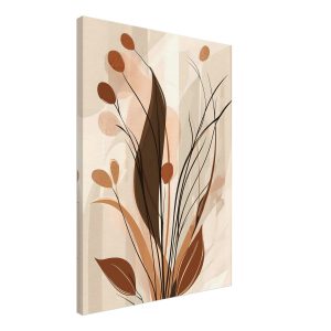 Artfulprints Canvas Boho – Autumn growth canvas – 100×150 cm – beige Artfulprints Canvas Boho – Autumn growth canvas – 100×150 cm – beige