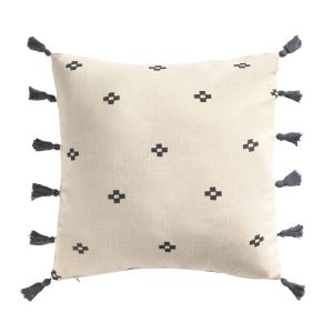 Calma House Kussenhoes Kobe – Ecru – 45×45 Calma House Kussenhoes Kobe – Ecru – 45×45