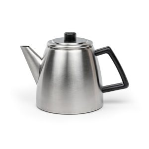 Bredemeijer – Dubbelwandige theepot Odense – 1,1 liter – Mat staal – M Bredemeijer – Dubbelwandige theepot Odense – 1,1 liter – Mat staal – M