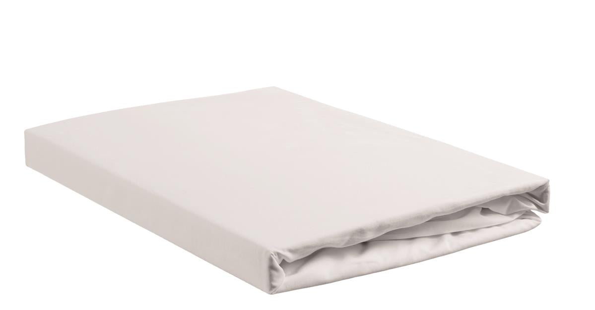 Ambiante - Bamboe-Katoen - Boxspring Hoeslaken - 180x200 cm - Wit