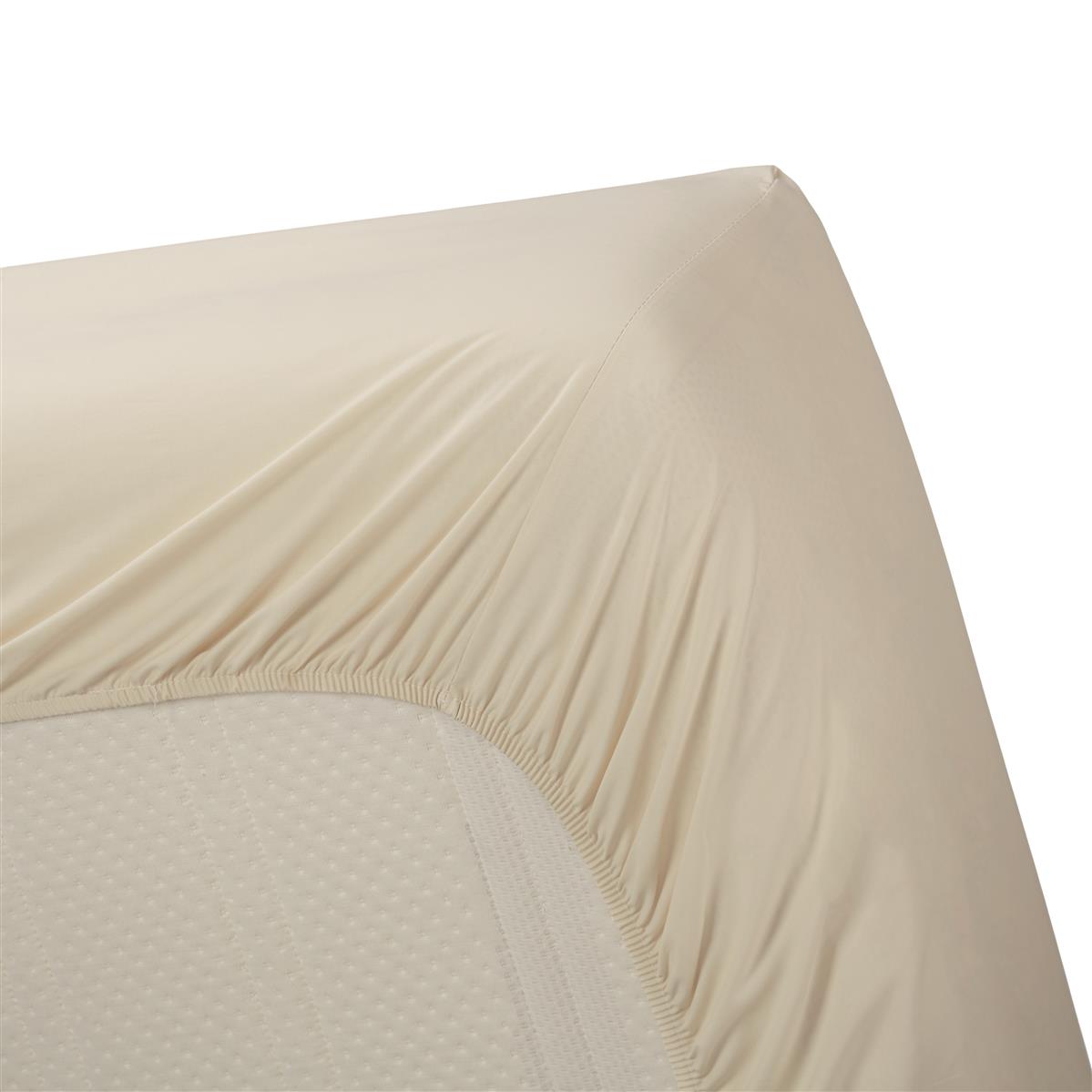 Beddinghouse - Percale katoen - Hoeslaken - 140x220 cm - Naturel