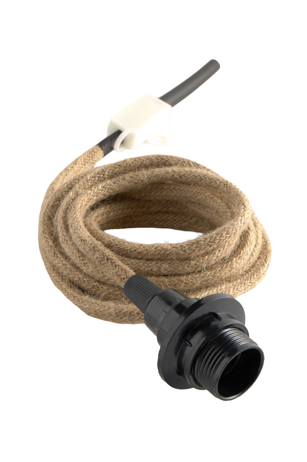 Calma House Jutekabel met E14-lampfitting en aansluitdoos Cable - Natu