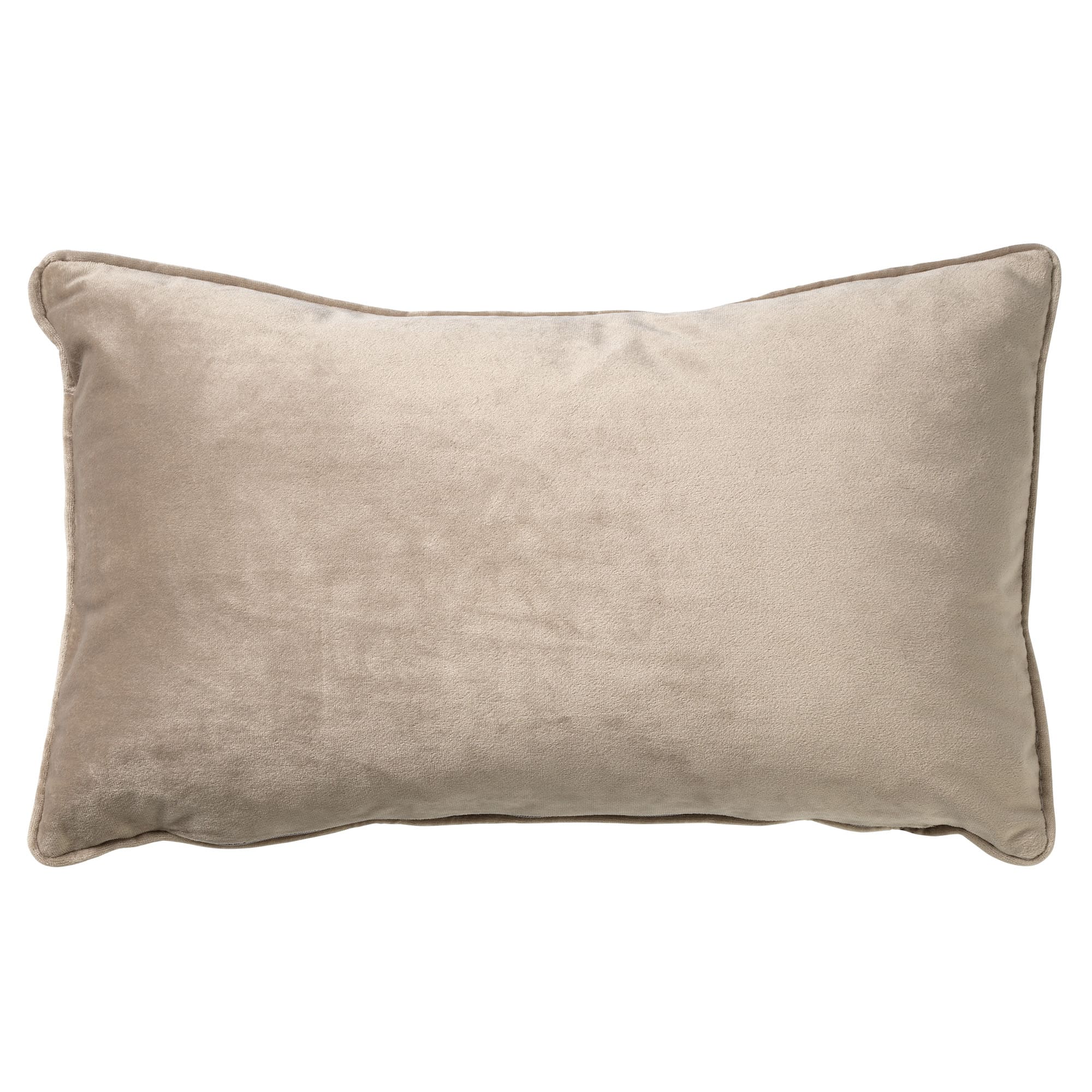 FINN - sierkussen 30x50 cm - velvet - lendekussen - Pumice Stone - bei