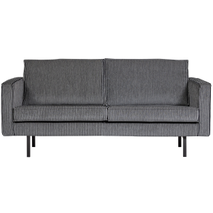 WOOOD 2,5-Zits Bank Rodeo – Streep – Zwart/Grijs – 85x190x86 cm WOOOD 2,5-Zits Bank Rodeo – Streep – Zwart/Grijs – 85x190x86 cm