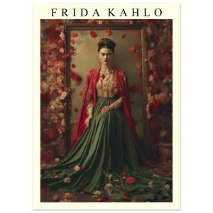 Artfulprints Poster Frida Kahlo – Beauty in flowers – 50×70 cm – Meerk Artfulprints Poster Frida Kahlo – Beauty in flowers – 50×70 cm – Meerk