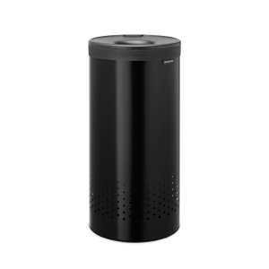 Brabantia Wasbox, 35 liter, kunststof deksel – Matt Black Brabantia Wasbox, 35 liter, kunststof deksel – Matt Black